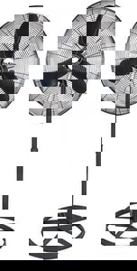 30 QUIET OSCILLATING PED FAN